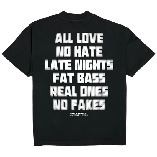 ALL LOVE NO HATE